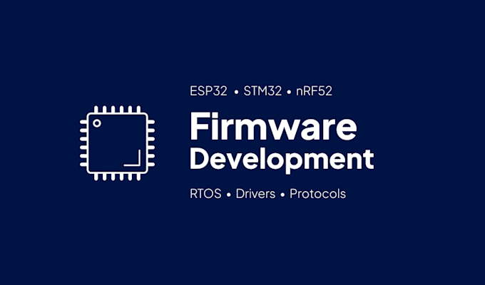 develop embedded iot firmware esp32 stm32 nrf52 raspberry pi ble mqtt lora rtos
