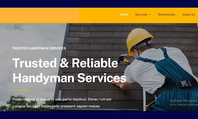 Do plumbing roofing hvac handyman junk removal pressure washing