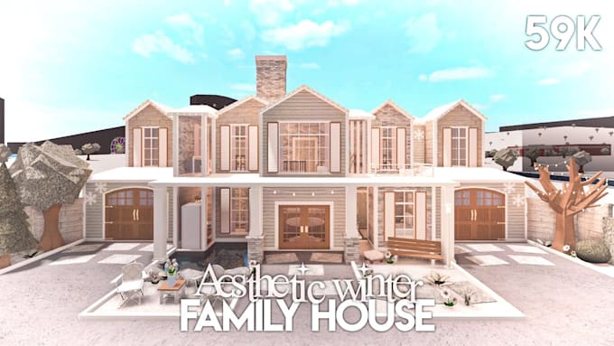 Build You A Beautiful Bloxburg House From Youtube By Milenaarodri Fiverr