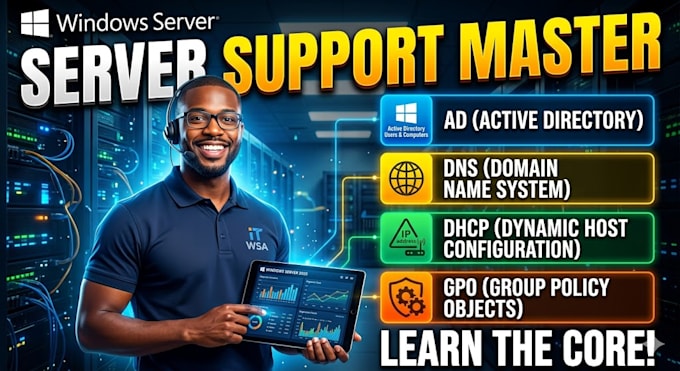 install configure windows server active directory dns and group policy