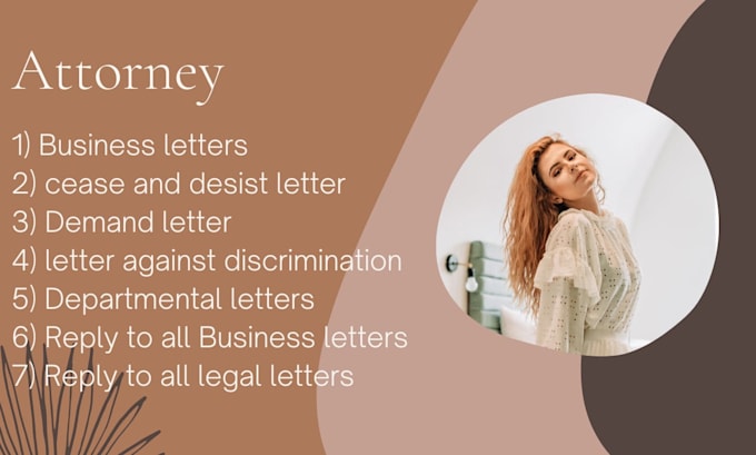 draft in 24h cease and desist ,demand,business letters