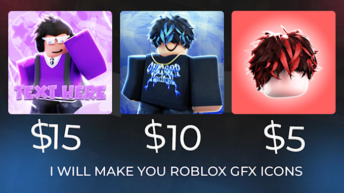 Make you a roblox gfx icon by Jazz16x | Fiverr