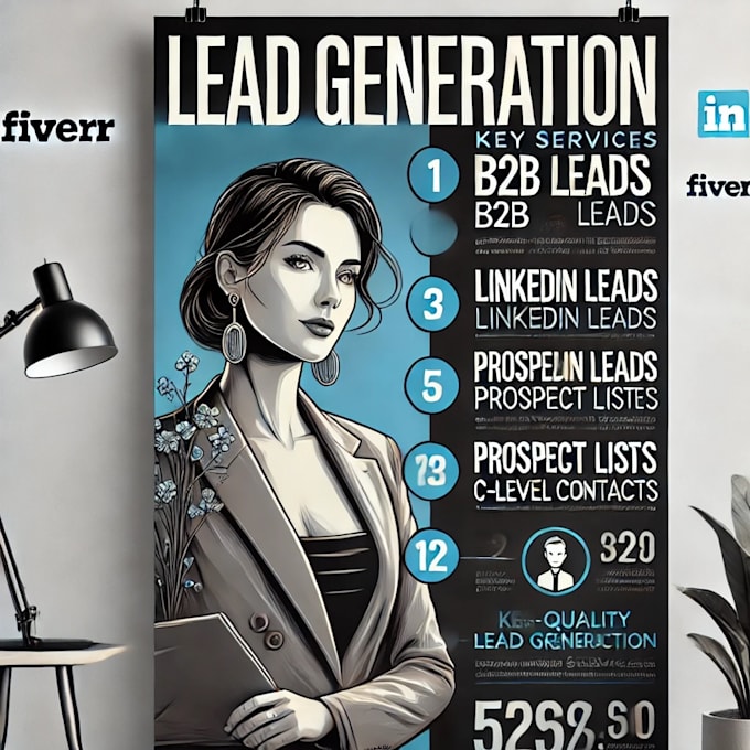 do b2b email lead generation for any industry and create cold calling list