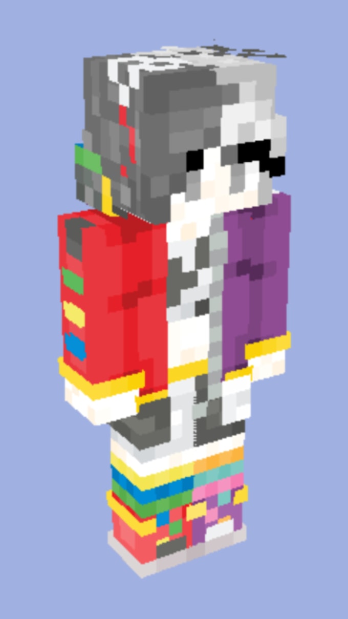 Create simple yet great looking minecraft skins by Kyaoko Fiverr