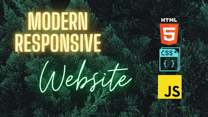 Design a website for you using html, css, javascript, bootstrap by U ...