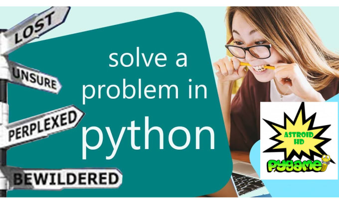 Solve your python problem by Astroidhd | Fiverr