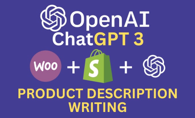 write product description for e commerce store shopify or woocommerce by chatgpt