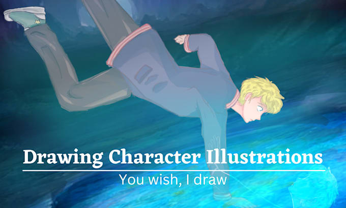 draw any character illustration design you want
