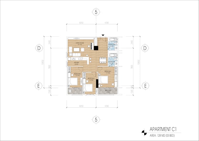 create professional 2d floor plans for real estate listings