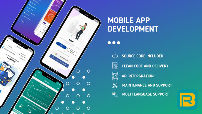 Develop android and ios mobile app using flutter by Rapidbyte | Fiverr
