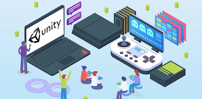 develop game in unity 3d 2d for android ios web PC