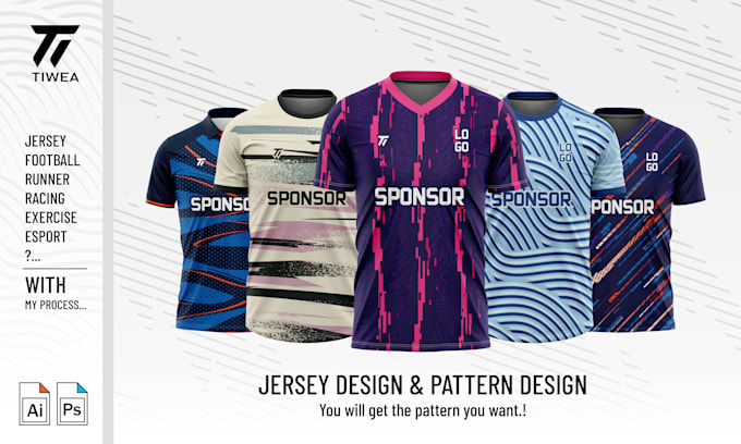 design jersey pattern  to order