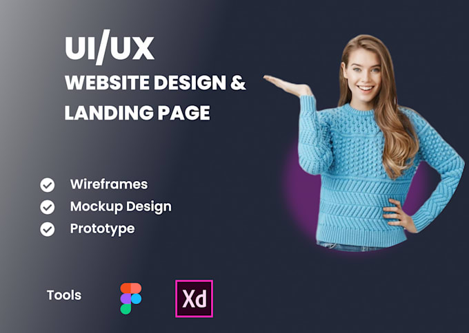 Design modern professional ui ux website , landing page in figma by ...