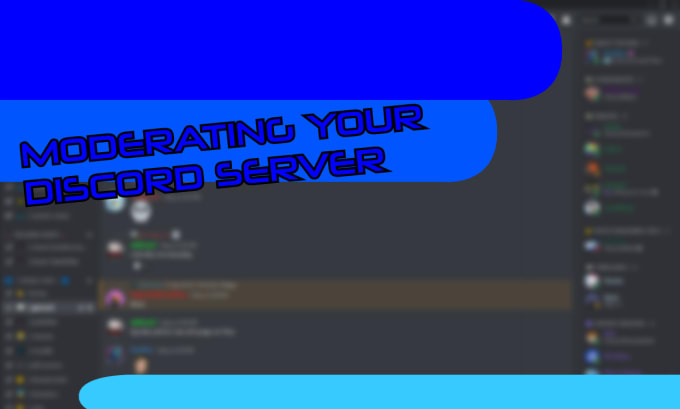 Moderate your discord server by Podden_ | Fiverr