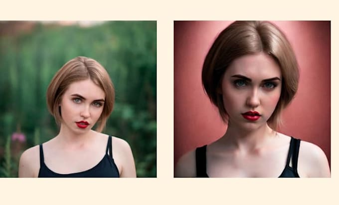 Illustrate a realistic portrait for you by Amenel | Fiverr