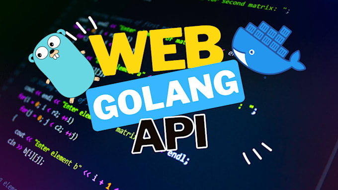 create rest API and program in golang with documentation