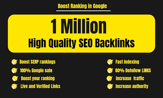create high quality seo backlinks for google ranking
