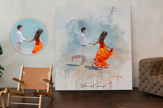 turning your photo into piece of art
