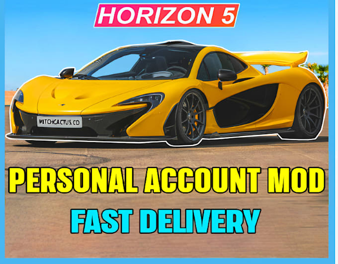 Boost your forza horizon 5 account by Kustom_modzz Fiverr
