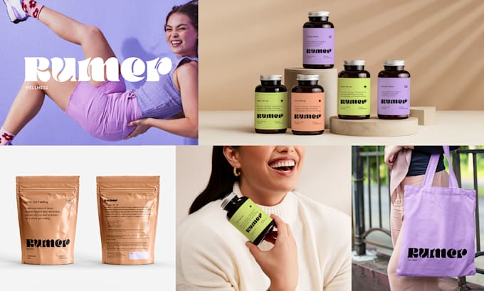 design packaging for wellness, cosmetics and supplements