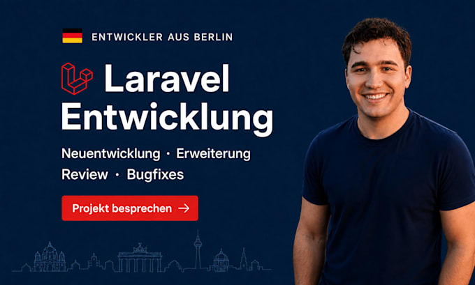 be your PHP laravel web developer