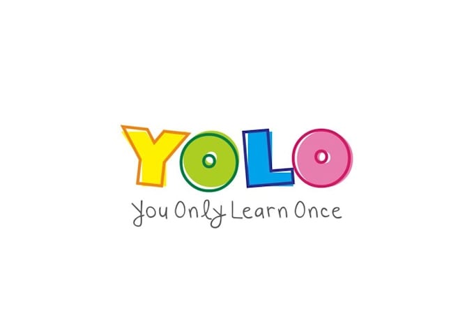 create a fun traditional logo for education software for children yolo