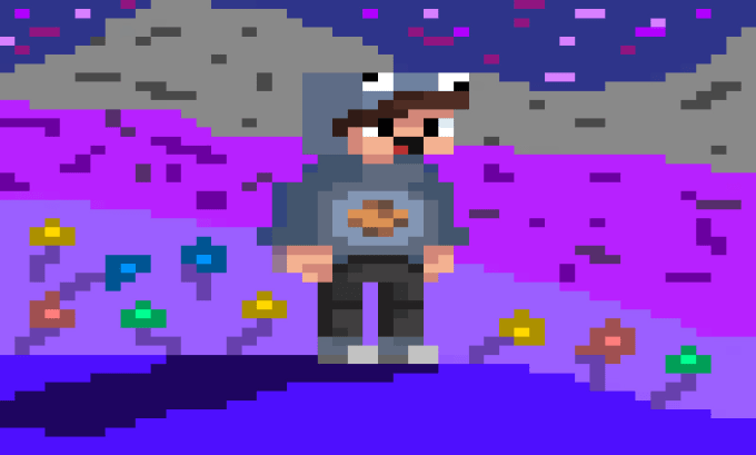 Créez un personnage pixel art minecraft pour vous