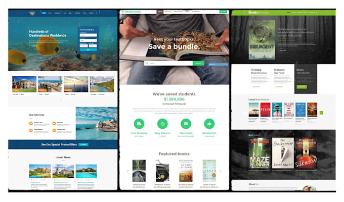 design responsive wordpress website, bluehost, siteground ,hostinger, hostgator