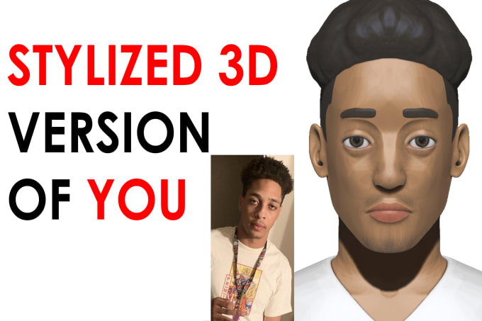 Model a 3d portrait and avatar of you for animation by Didarkabenov | Fiverr