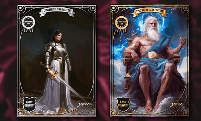 bring your dnd character to life in cinematic fantasy art