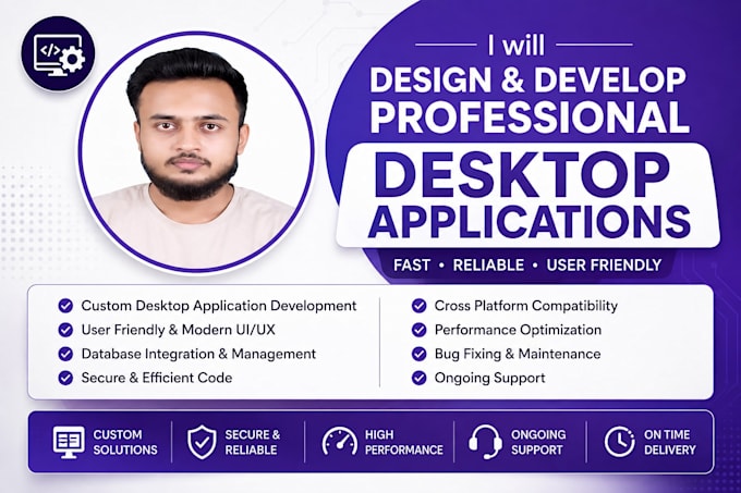 design and develop professional desktop applications