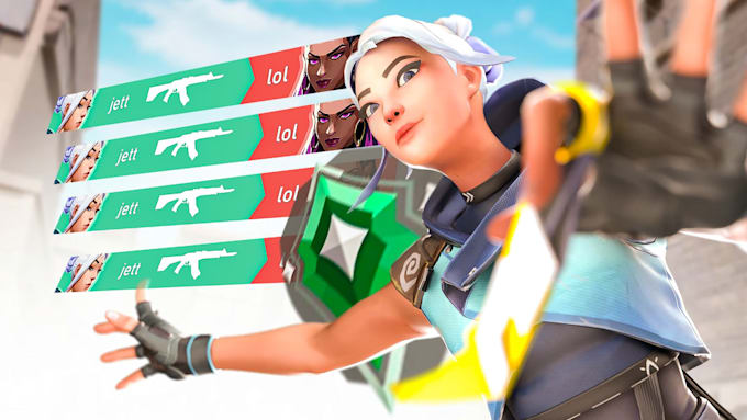 create 3d valorant thumbnail for you