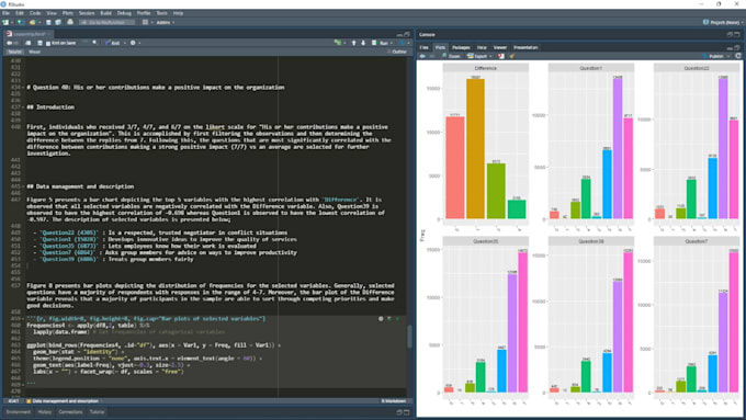 Handle rstudio tasks and projects by Edwinlebron413 | Fiverr