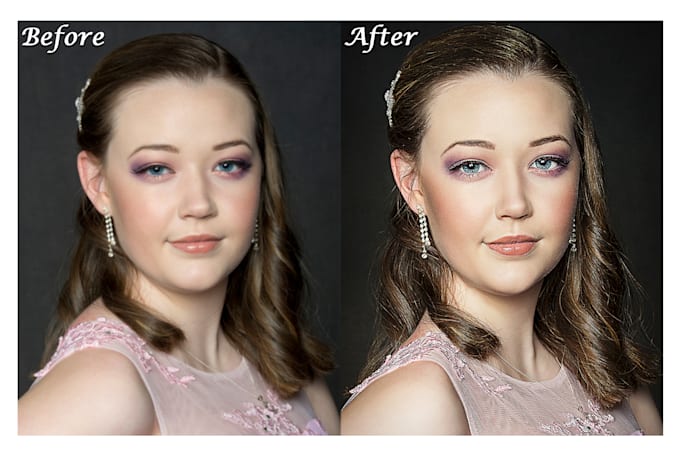 retouch photos with fast delivery and high quality