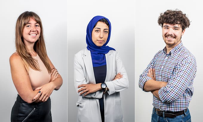 take employee headshots at your london office