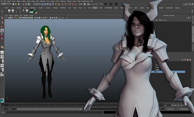 do realistic 3d characters, 3d modeling and 3d animations