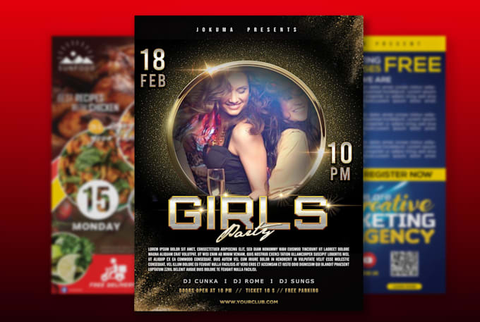 design professional flyer design