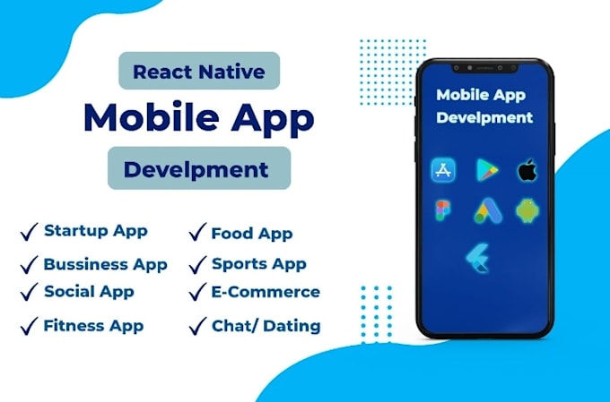 Create android app and ios app using react native by Abdul9515 | Fiverr