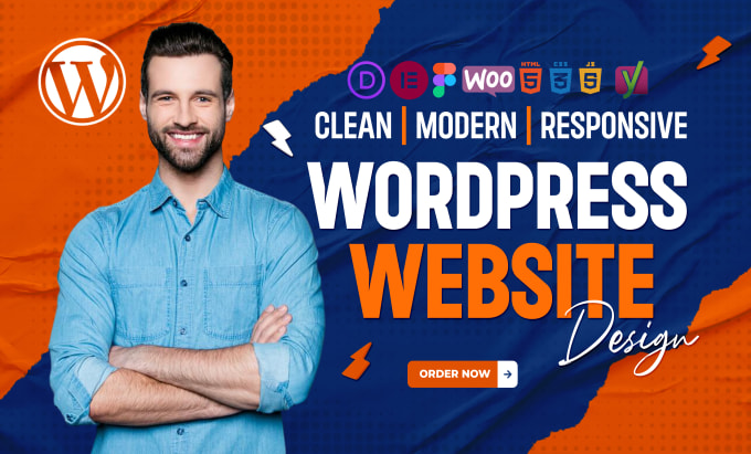 do modern business website design, redesign and wordpress website development