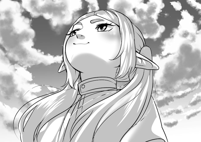 draw manga pages from your script