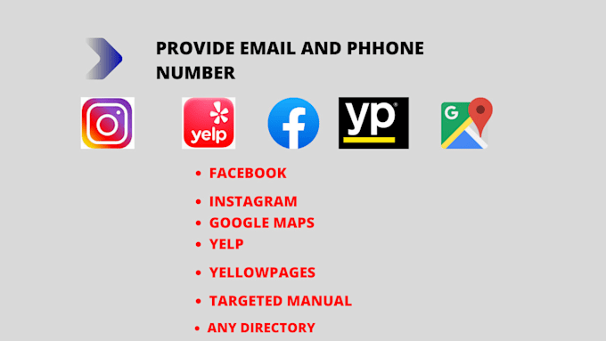 scrape email and phone number, data scraping, email scraping, email list