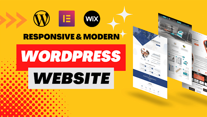 I will do responsive creative wordpress website design and redesign wordpress website