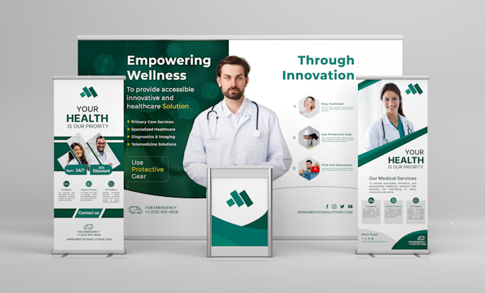 design trade show banner, exhibition stand, backdrop, booth, pop up banner