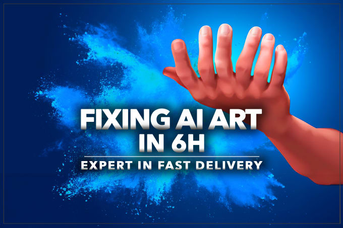 Review I will fix or enhance your ai art in 6h