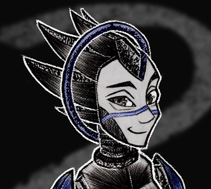 Draw commissions, fanarts and ocs in my art style by Roushii Fiverr