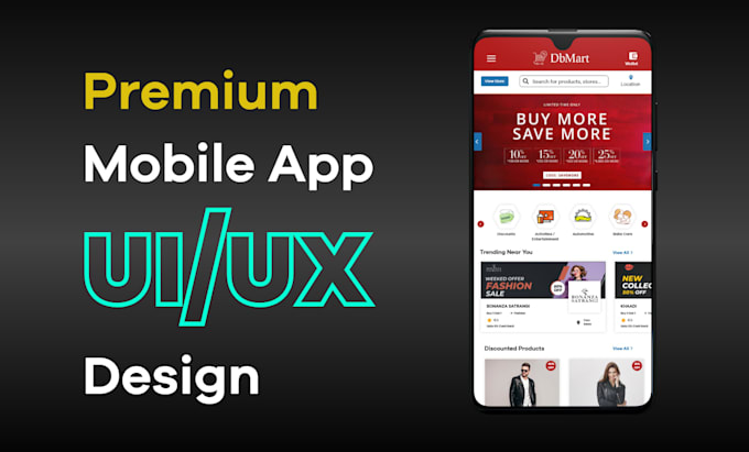 Design mobile app ui ux, flow diagram, wireframing and prototyping by ...