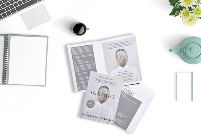 creatively design any kind of brochures