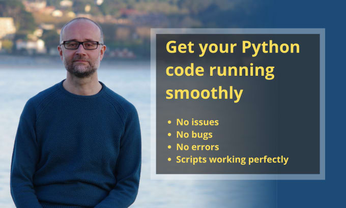 Fix and debug your python code by Juan_jmc | Fiverr