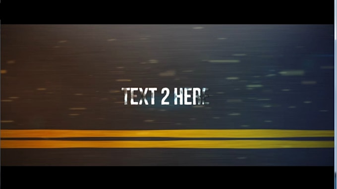 create a road trailer promo video