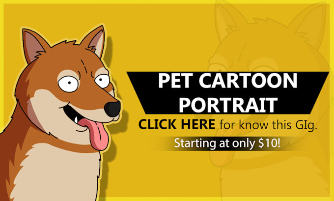 Draw your pet portrait by Getcartoonized | Fiverr